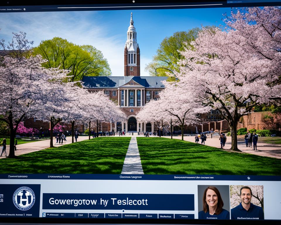 Georgetown University online education programs