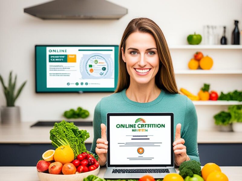 online certificate nutrition