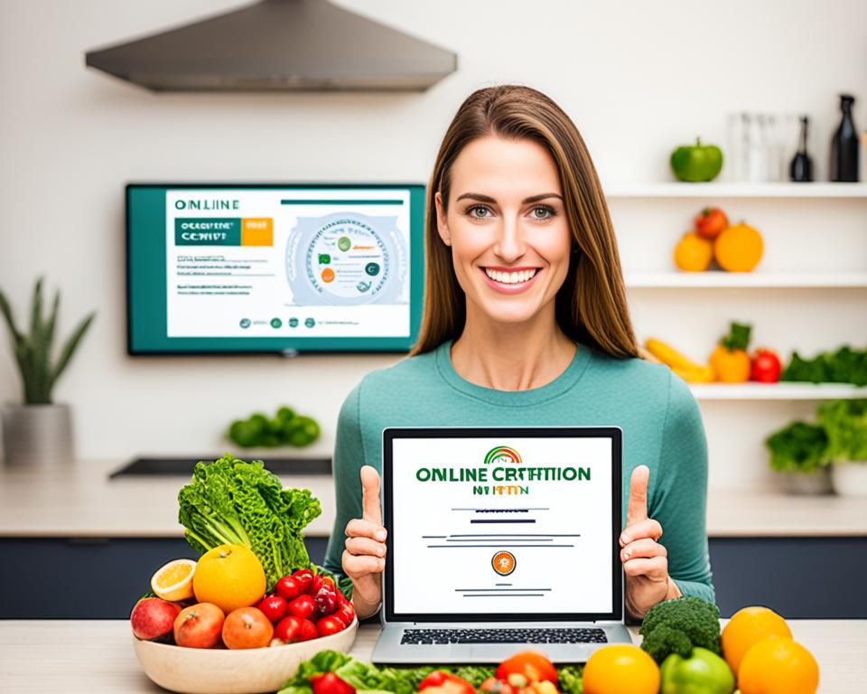 online certificate nutrition