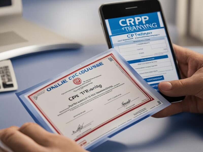 online certification cpr