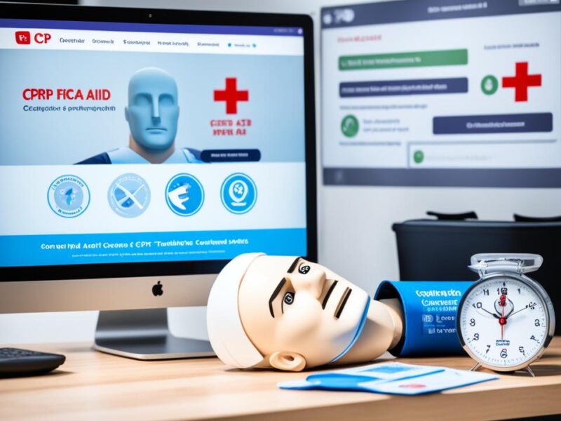 online certification cpr first aid