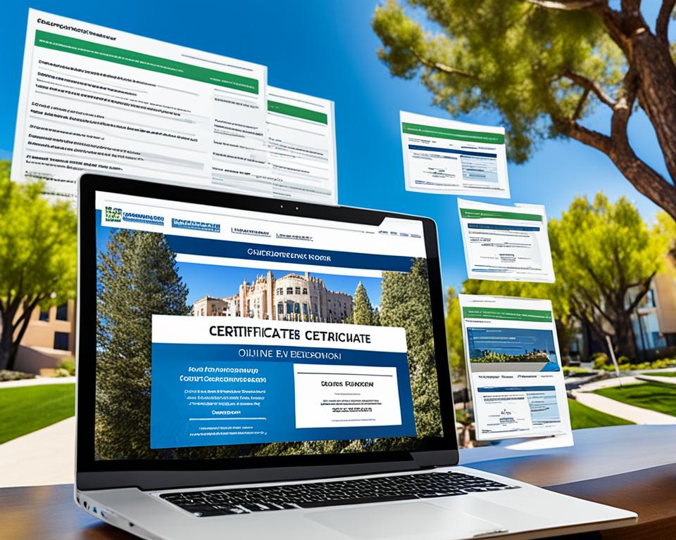 online education certificates