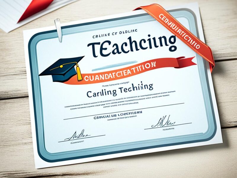 online teaching license