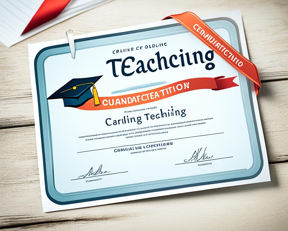 online teaching license