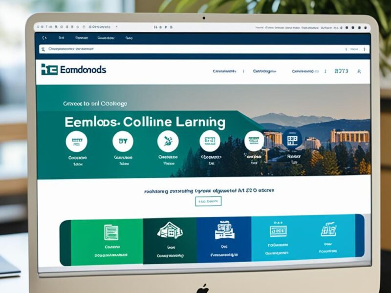 Edmonds College online education programs