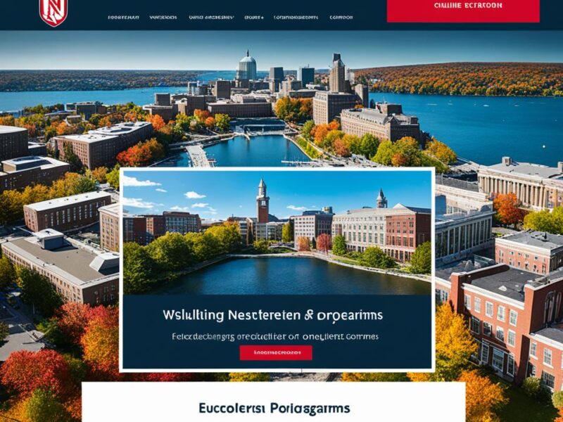 Northeastern University online education programs