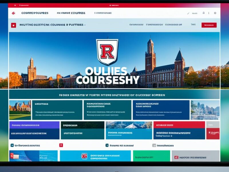 Rutgers University online education programs