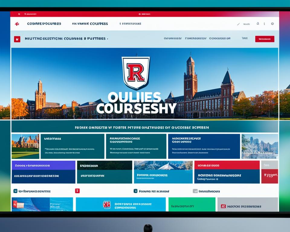 Rutgers University online education programs