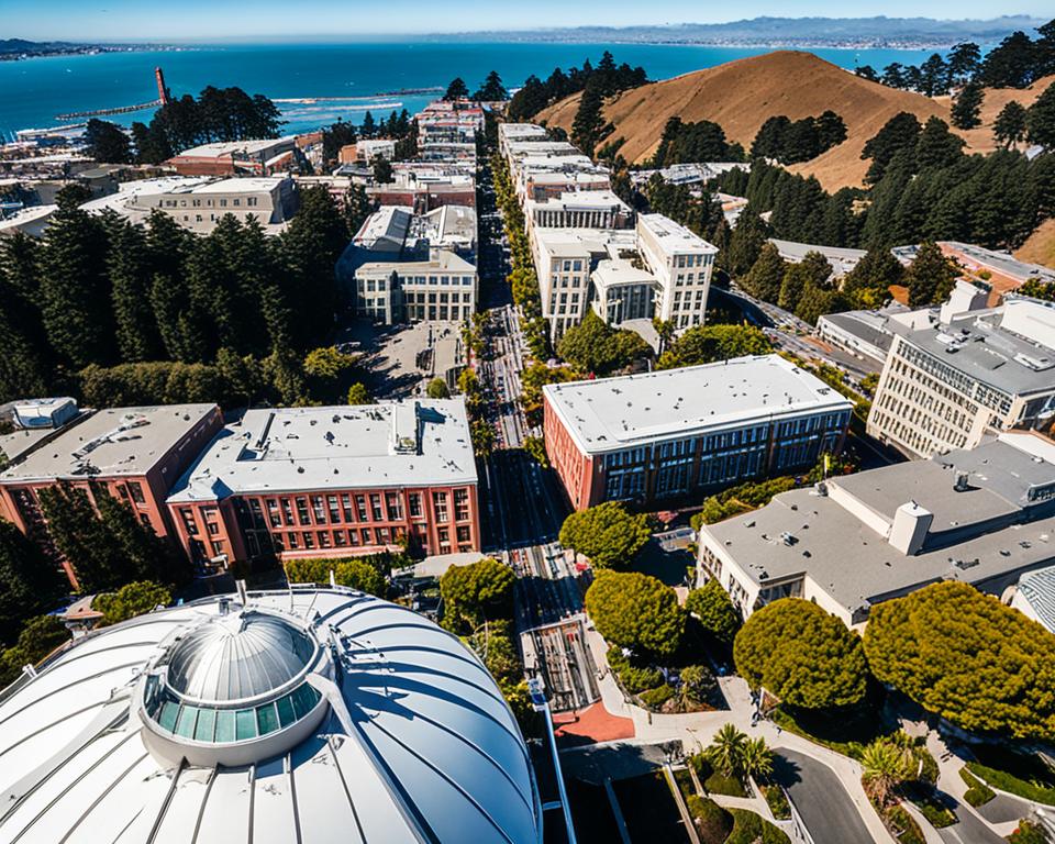 downtown San Francisco campus