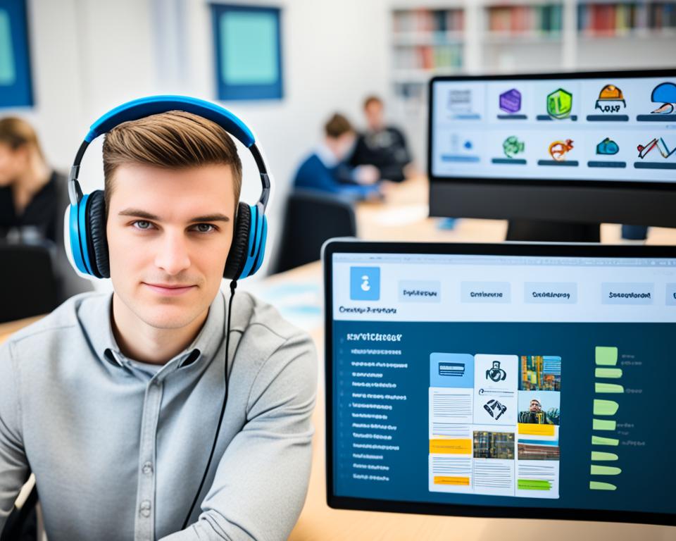 e-learning software for disciplined study sessions